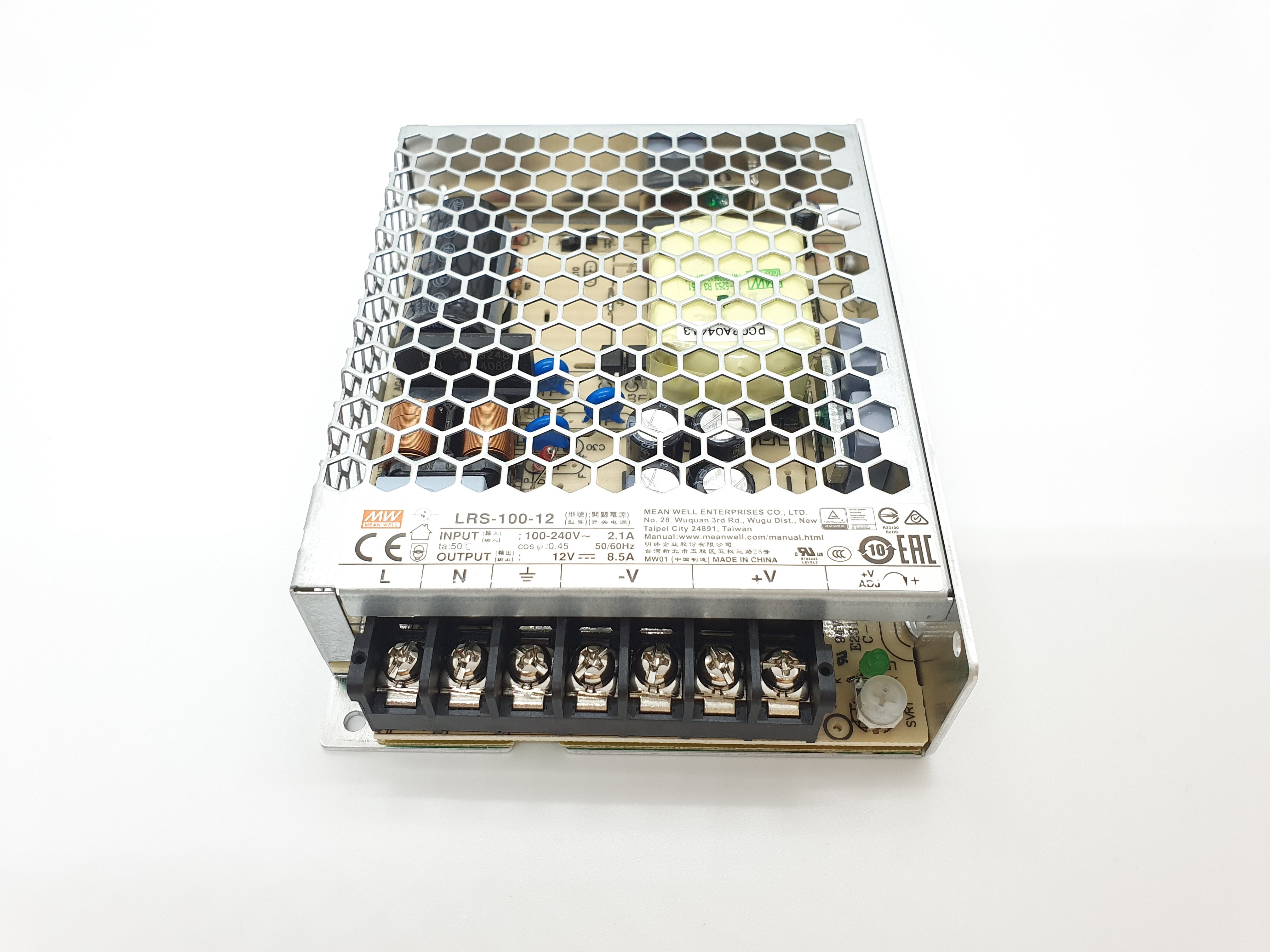 MEAN WELL LRS-100-12 POWER SUPPLY